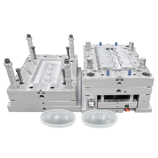 1*4 Cavity PP Pin Point Gate Runner 2083 HRC48~52 Steel Cavity And Core General Fine Polishing Axis Tray Plastic Injection Moulding 