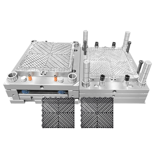 ISO9001 1*1 литьевая форма для пластикового материала PP панели с переплетенной решеткой