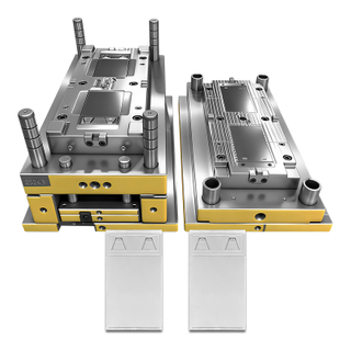 Изготовленная на заказ 1x2 полость для литья под давлением для прозрачного корпуса ПК-карты, прецизионные инструменты для коллекционеров коллекционных карточек