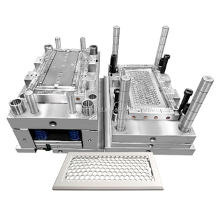 Сертифицированная ISO9001 Инъекция пластиковой инъекционной формы для промышленных пластиковых вентиляционных вентиляционных отверстий PA6 ABS PP материал