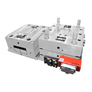 1*2 литьевая пластиковая форма для газовой ручки из полипропилена с полированной отделкой