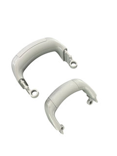 Изготовленные на заказ литые ручки с полостью 1*2 из пластика с различной отделкой и текстурой, материал ПК + АБС-пластик