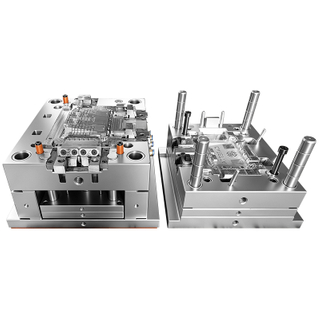 1*1 полость VDI-27 Пресс-форма для сердечника Полированная отделка PA6 + 30GF Материал Штыревой затвор 738 HRC30-35 P20 HRC28-38 Сталь Изготовленная на заказ пластиковая деталь корпуса Корпус Пластиковые формовки и оснастка