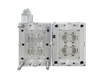 1*4 POM Hot Runner 4-точечные ворота S7 HRC54-56 Пресс-форма Сталь VDI24 Отделка пресс-формы ISO9001 Пластиковая промышленная пресс-форма 