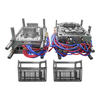 Фабрика прямой пресс-формы 1*2 PP Hot Runner H13 HRC48-52 Стальная форма VDI27 Отделка пресс-формы Пластиковая корзина для литья под давлением 