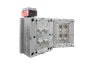 1*4 полости PA6 + 30GF Hot Runner 2083 HRC46-48 Пресс-форма Сталь VDI 24 # Отделка формы Индивидуальная пластиковая форма для крепления кронштейна
